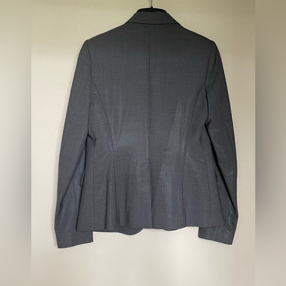 Preowned Theory Matching Grey One Button Blazer S… - image 2